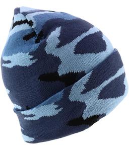 Bonnet en tricot de coton épais et chaud pour adulte, unisexe, avec logo personnalisé brodé, design rayé, doublure en satin et revers. - Product Image 2