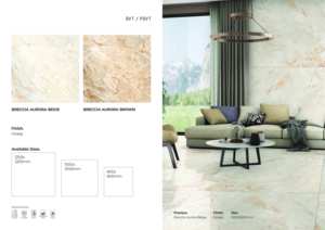 Dalles de sol et de mur en porcelaine brillante 1200x1200, finition premium pour les espaces modernes - Product Image 5