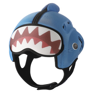 <span class=keywords><strong>Casque</strong></span> de sécurité pour bébé Mambobaby Shark, protège-tête réglable pour tout-petits pour ramper et marcher - Product Image 1