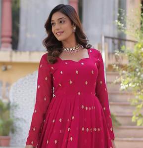 Vesta designer ชุดสูทโดติจากดีไซเนอร์หรูงานแฮนด์เมดคุณภาพสูงลายลูกไม้สีลูกกวาดปักเลื่อมเลื่อมไหมฤดูใบไม้ร่วง - Product Image 5