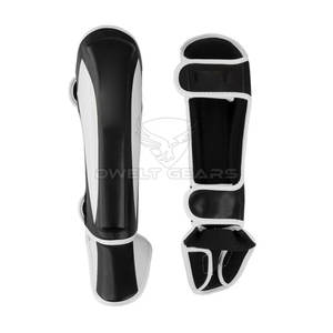 2025 meilleure qualité protège-tibias en cuir prix de gros pour les produits de boxe - Product Image 1