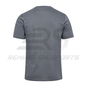 เสื้อยืดสำหรับผู้ชายสีทึบ - Product Image 3