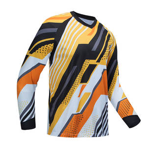 Maillot de Motocross Sublimation Prix de gros Maillot de Motocross Mode Logo personnalisé Sports d'équipe - Product Image 5