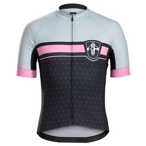 2025 nuevos OEM Full Zip hombres sublimación ciclismo Jerseys 100% poliéster Material Premium alta calidad transpirable secado rápido personalizado - Product Image 2