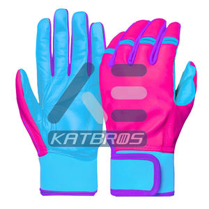 Gants de frappe de baseball en cuir de cabretta légers, conçus pour une adhérence, un confort et une précision supérieurs, parfaits pour les sports de compétition - Product Image 3