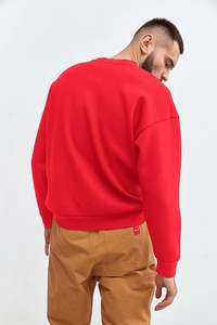 Pull-over à col rond unisexe 330 g/m² 100% coton polyester Sweatshirts vierges brodés avec logo personnalisé de grande taille pour l'hiver - Product Image 3