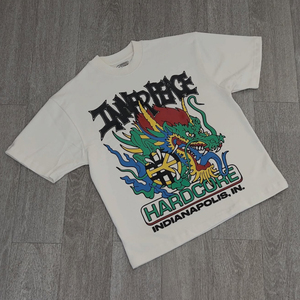 T-shirts personnalisés avec impression en relief, faible MOQ, qualité supérieure, impression en relief lourde, 240 g/m², surdimensionné, 100 % coton - Product Image 4