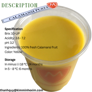 Fournisseur CALAMANSI PUREE Norme d'exportation Prix compétitif de Kim Minh International - Product Image 2