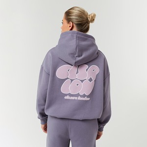 Automne hiver femme sport costume mode 2 pièces pull à capuche haut et pantalons longs femme vêtements de sport sweat survêtement - Product Image 1