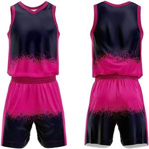 Uniforme de baloncesto para hombre de diseño único personalizado de alta calidad, ropa deportiva de secado rápido y transpirable al por mayor - Product Image 3