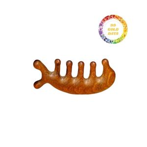 High Quality Natural Wooden <b>Massage</b> Comb Designed For <b>Scalp</b> Comfort And Relaxation Handmade By Skilled Artisans In Vietnam - Product Image 6