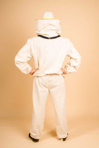 Ensemble complet en coton pour apiculteurs avec prix avantageux et équipement d'apiculture à deux pièces, combinaison d'apiculture - Product Image 4