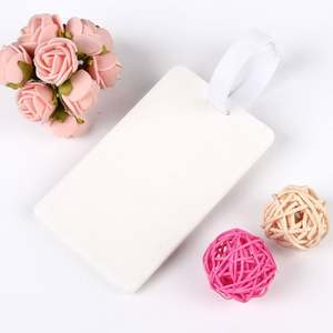 Etiquetas de equipaje personalizadas con portatarjetas de identificación-Etiquetas de equipaje de viaje de PVC suave para regalos promocionales - Product Image 2