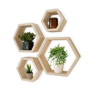 Libère de l'espace au sol tout en ajoutant un intérêt visuel à vos murs Parfait pour exposer des livres, des plantes, des bougies ou des articles de toilette - Product Image 5