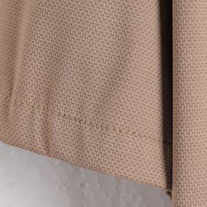 Camisa de nailon y spandex para hombre, ligera, de secado rápido, de manga corta, extragrande, informal, color bisque, proveedor mayorista - Product Image 5