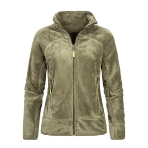 Veste en polaire classique de haute qualité, coupe-vent, fermeture éclair personnalisée, respirante, en polaire polaire pour femmes - Product Image 2