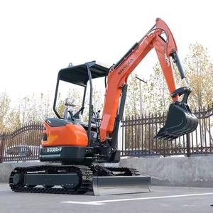Mini-excavatrice à chenilles numérique CE EPA de 2,5 tonnes avec moteur Kubota pour usage agricole à vendre - Product Image 1