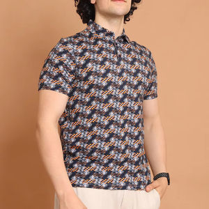 T-shirts polo 100% coton de haute qualité pour hommes, marque personnalisée, impression numérique, vêtements pour hommes de qualité supérieure, fabriqués en Inde, été 2025 - Product Image 1