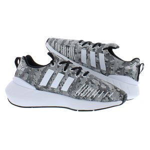 Chaussures Adidas Swift Run 22 pour garçons Couleur : Noir/Blanc 100% authentiques - Product Image 4