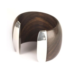 Luxury Jewelry <b>Bangle</b> Latest Plain Design <b>Bangles</b> Handmade Natural <b>Wooden</b> Bracelet Fashion <b>Bangle</b> for Women & Girls - Product Image 3