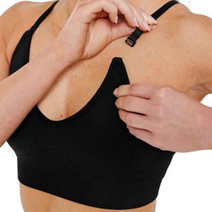 Soutien-Gorge de Sport Sans Couture pour Femmes, Sans Fil, Léger, Haut Soutien, Col en V Profond, Respirant, Entraînement, Gym, Course à Pied, Yoga, Stock - Product Image 6