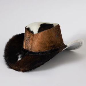 Chapeaux en cuir de vachette de meilleure qualité à vendre prix d'usine nouveau chapeau en cuir de vachette unisexe de mode de créateur - Product Image 3