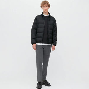 Veste matelassée à capuche personnalisée de haute qualité en gros, logo personnalisé, hommes, OEM, imprimé, hiver, tissu 100% polyester, style streetwear - Product Image 6