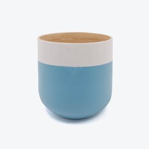 Vietnamese Handmade Wood Pot <b>Planter</b> Round Box Decorative <b>Garden</b> Customized Size Spun Bamboo <b>Wooden</b> Pots - Product Image 6