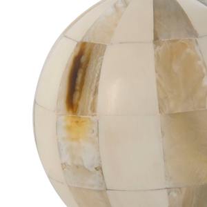 Bolas Decorativas Hechas a Mano, Decoración India para el Hogar, Bola de Hueso de Búfalo con Bandeja, Hechas a Mano - Product Image 2