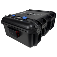Li2Go Me36-100 Batería de Litio de 36V 100Ah, Fuente de Alimentación Portátil, 17kg