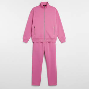 Ensemble de survêtement personnalisable 2 pièces pour hommes et femmes, vêtements de sport en polyester de haute qualité, streetwear décontracté - Product Image 2