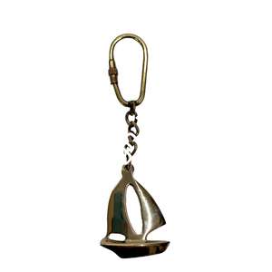 Yacht nautique porte-clés cadeau promotionnel et à collectionner porte-clés en métal belle qualité porte-clés en laiton vente chaude porte-clés hotsale - Product Image 1