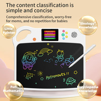 Tablette d'écriture numérique LCD à double écran Stylet magique avec tableau d'apprentissage interactif Cadeau pour étudiants doués