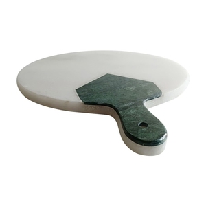 Élégante planche à découper en marbre Planche à découper de cuisine moderne pour légumes fruits pain et fromage - Product Image 1