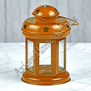 Minimalist Festive Candle <b>Lantern</b> <b>Set</b> Stylish Handmade Decor Contemporary Christmas Elegance by Axiom Home Accents - Product Image 4