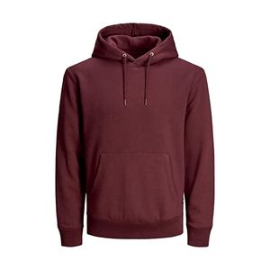 เสื้อฮู้ดดี้ผู้ชายปี 2025 ขายส่ง ปักโลโก้ตามสั่ง ผ้าฟลีซคอตตอน 100% ทรงปกติ สำหรับฤดูหนาว พิมพ์ลายดิจิทัล ย้อมสีพื้น - Product Image 1