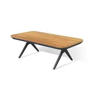 Juego de patio escandinavo con sillones acogedores y una mesa minimalista, combina comodidad y vida al aire libre estilo cafetería - Product Image 4