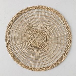 ถาดหวายทรงสี่เหลี่ยมผืนผ้าสำหรับตกแต่งภาชนะใส่อาหารถาดหวายถาดเสิร์ฟอาหารหญ้าทะเลสำหรับตกแต่ง - Product Image 2