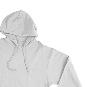 Sweat à capuche gris clair pour hommes et femmes, sweat-shirt à capuche décontracté uni, polaire chaud, manches longues, streetwear d'hiver - Product Image 6