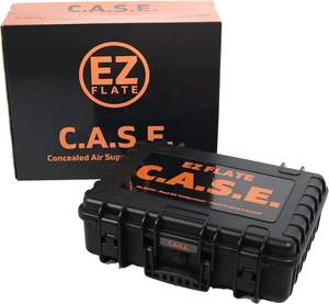 Tout nouveau EZ FLATE C.A.S.E. Compresseur d'air 12 volts intégré à un boîtier robuste, double compresseur 10,6 CFM, air tout-terrain - Product Image 1