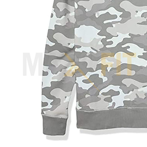 เสื้อสเวตเตอร์ผ้าฝ้ายขนแกะสำหรับผู้ชาย,เสื้อพิมพ์โลโก้แบบกำหนดเอง - Product Image 6