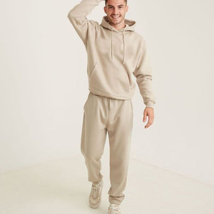 Survêtements 2 pièces pour hommes Survêtements 2 pièces Survêtements à capuche avec fermeture éclair complète Survêtements de jogging athlétique - Product Image 6