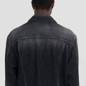 Meilleures ventes de vestes en jean pour hommes/vestes en jean pour hommes avec logo brodé disponibles à un prix raisonnable - Product Image 5