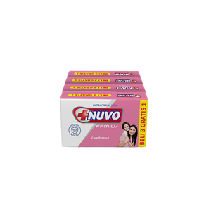 Nuvoo Family Mild Protect Jabón en Barra Multipack 100g x4 |   Jabón de Baño Suave para la Piel Azul, Venta al por Mayor, FMCG - Product Image 3