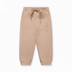 Conjunto de chándal en relieve personalizado para niños y niñas de algodón 100% de alta calidad OEM al por mayor Conjunto de sudadera informal para correr unisex conjunto en relieve - Product Image 5