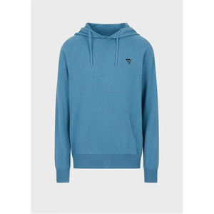 เสื้อฮู้ดสวมหัวแบบลำลองสำหรับผู้ชายผ้าฝ้ายเฮฟวี่เวทมีกระเป๋าหน้าแบบคลาสสิก - Product Image 1