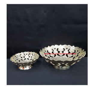 New Trendng Latón Grabado personalizado Chocolates en relieve Fechas y fruteros Tazón para tamaños al por mayor y personalizados Muestra gratis - Product Image 2