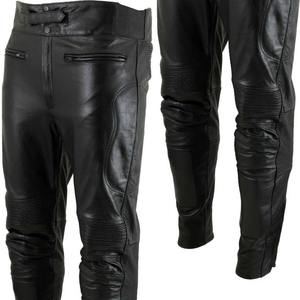 2024 mejor venta precio razonable cuero hombres Cargo pantalón hecho a medida cuero hombres Cargo pantalón de alta calidad - Product Image 4