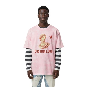 เสื้อยืดแขนยาวสองชั้นแบบสั่งทำพิเศษ ผ้าฝ้าย 100% สไตล์วินเทจ เสื้อยืดแนวสตรีท เสื้อยืดแขนยาวสองชั้น รุ่น 2026 - Product Image 1