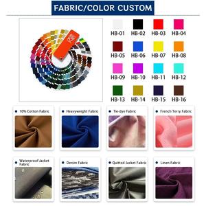 Sudadera de algodón de peso pesado personalizada OEM a medida para hombre, jersey de gran tamaño, cuello redondo, ropa informal bordada para el invierno, lo último - Product Image 5